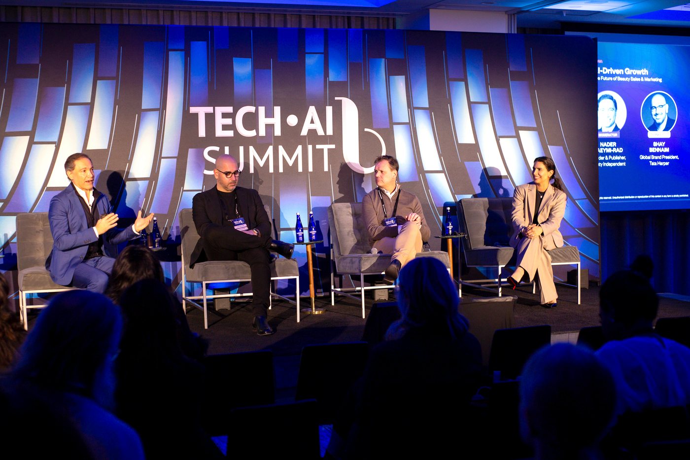 Divya Gugnani on the panel at the Tech AI Summit
