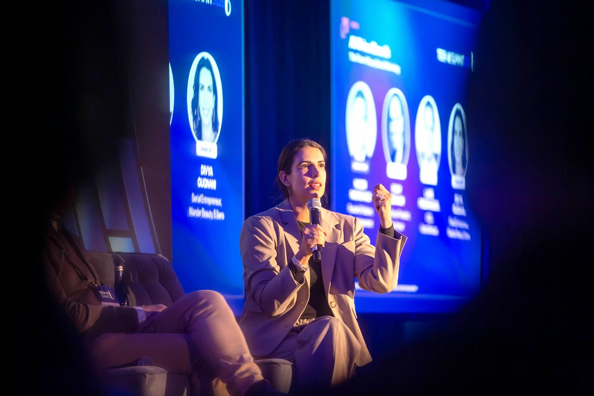 Divya Gugnani speaking at the Tech AI Summit